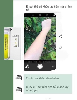Tắm trắng dr dii