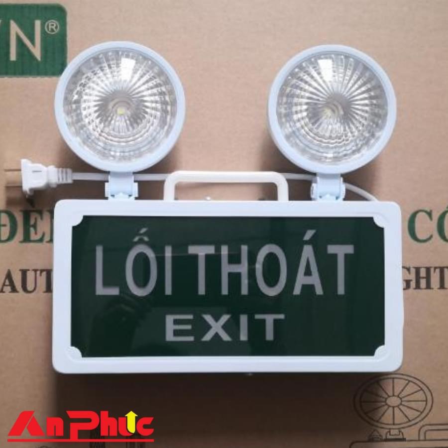Đèn chiếu sáng sự cố kết hợp bảng exit