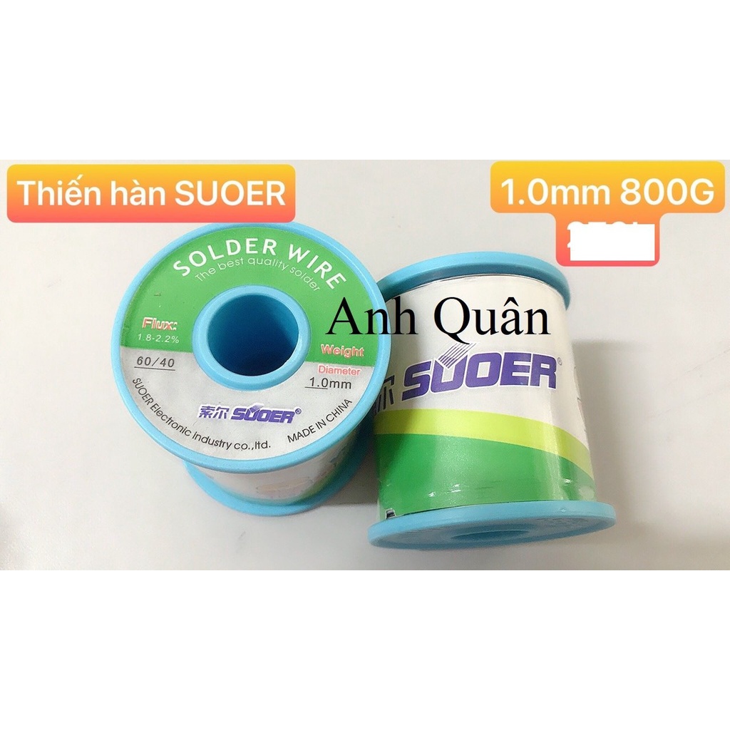 [Giá hủy diệt] Thiếc hàn không chì SUOER chính hãng kích thước 100g 200g 400g 800g