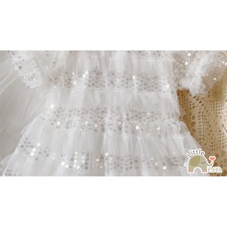 Váy công chúa đính sequin cho bé gái