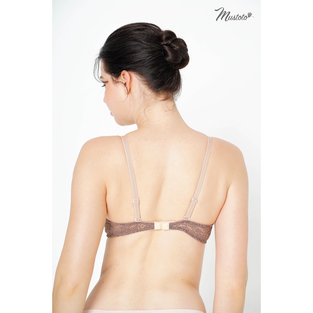 Áo Lót Nữ Ren Không Gọng Không Mút Bralette Bra Primrose Thoải Mái (Mustoto MA13)