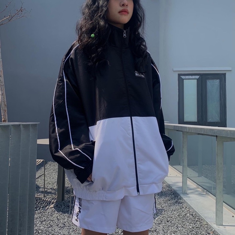 Áo khoác dù - Bernie Umbrella Jacket - Đen