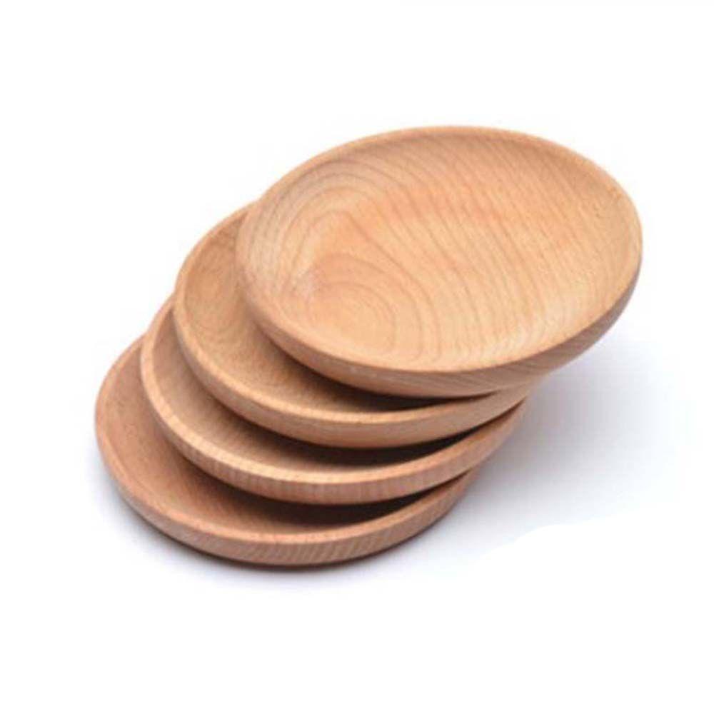 Giá Đỡ Dĩa / Tráng Miệng Bằng Gỗ Malcom