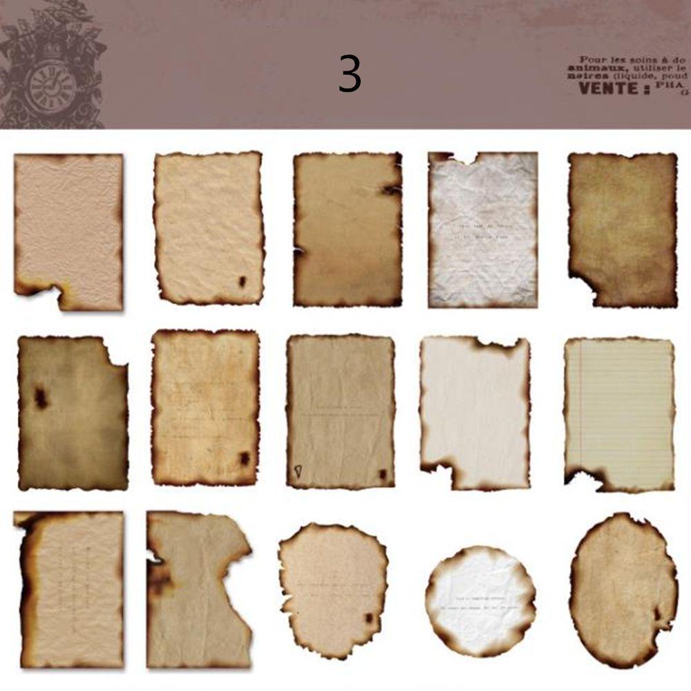 Set 30 Tấm Giấy Ghi Chú / Sổ Tay Phong Cách Cổ Điển Tiện Dụng