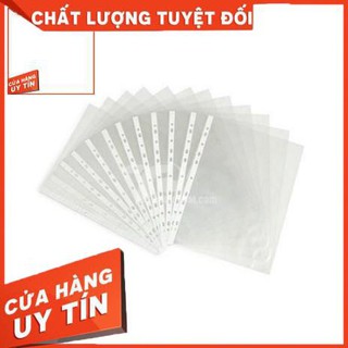 Túi Sơ Mi Lỗ (Bìa Lỗ) A4 Mylac Dày 6C Ml303A (100 Chiếc/Tập)