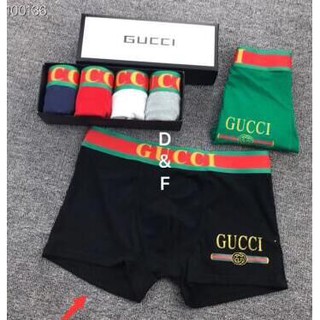 Quần Lót Boxer Gucci Bằng Cotton Thoải Mái Cho Nam 380 Ng5478