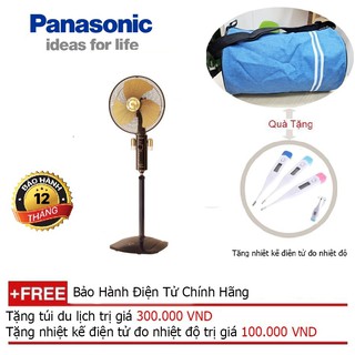 Quạt cây Panasonic F407, 2 đèn ngủ