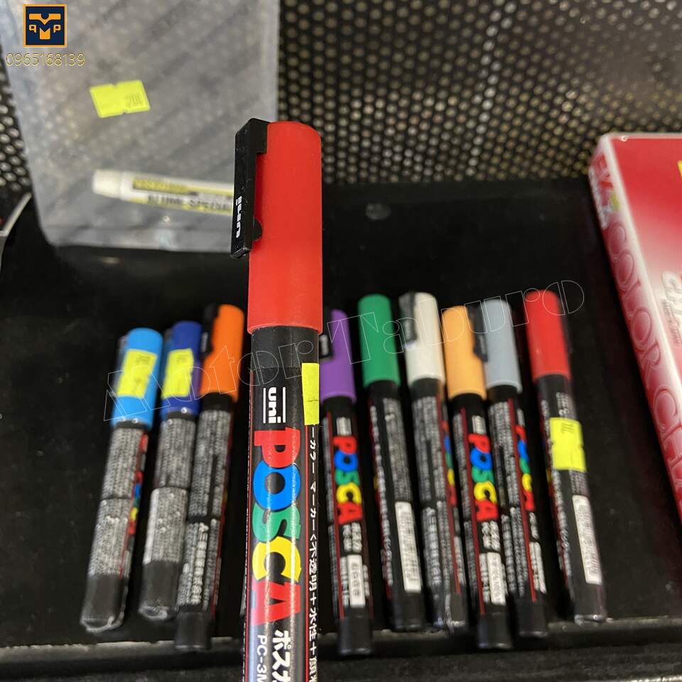 Bút màu chấm ốc Mitsubishi  3M