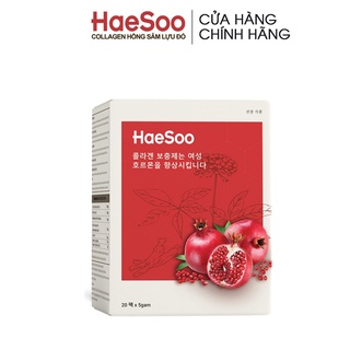 Collagen hồng sâm lựu đỏ trẻ hóa da - haesoo chính hãng