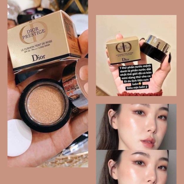 PHẤN NƯỚC DIOR PRESTIGE LE CUSHION TEINT DE ROSE SPF50 PA+++ LONG WEAR MINI 4g