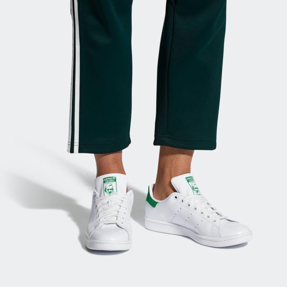 [Hạ Giá] Giày Sneaker Thời Trang Nam Nữ Adidas Stan Smith Trắng Xanh M20324 - Hàng Chính Hãng - Bounty Sneakers