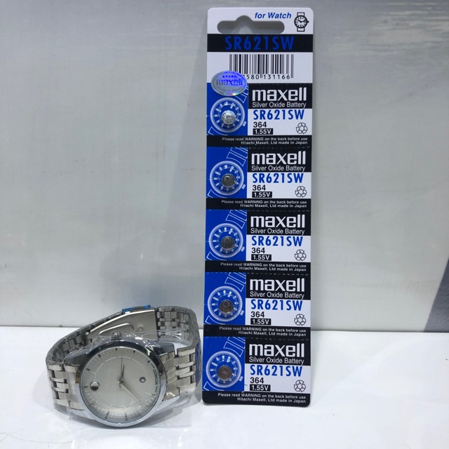 Pin Maxell 621 L61F LR621 AG1 vỉ 5 viên