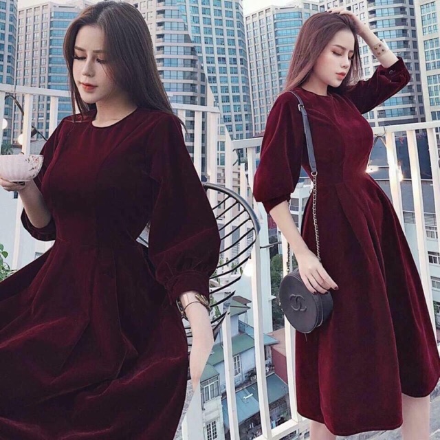 váy nhung