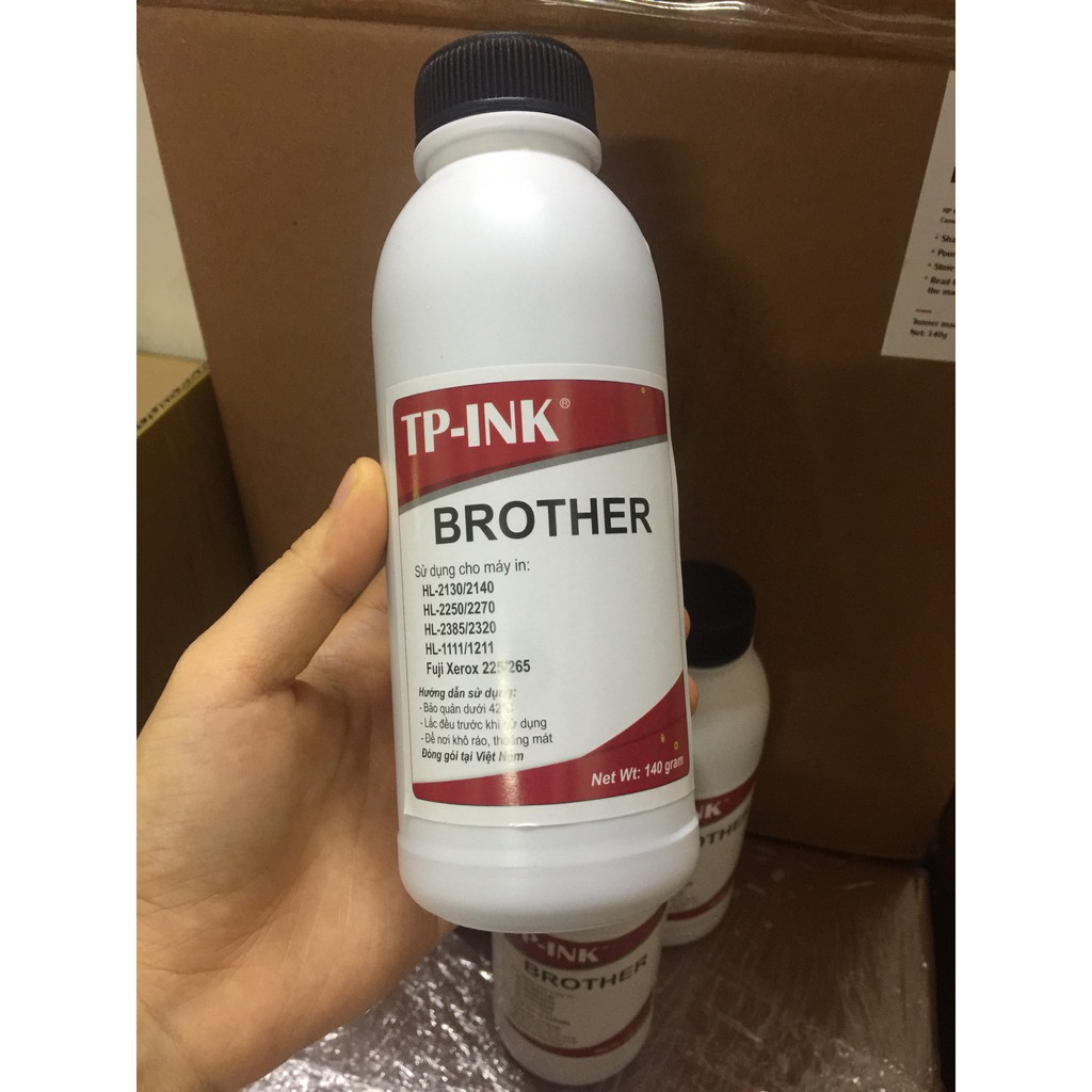 Mực đổ Brother TPink dùng cho máy in laser brother trọng lượng 100gram