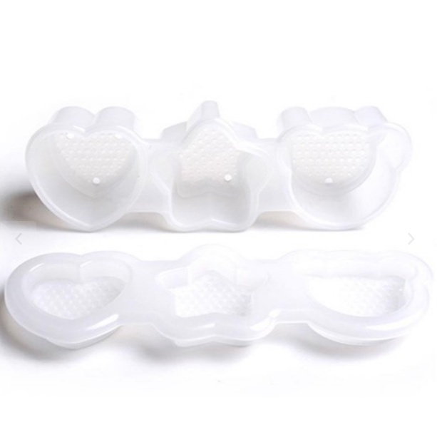 Bộ 3 Khuôn Làm Cơm Nắm, khuôn ép cơm hàng Nhật Bản