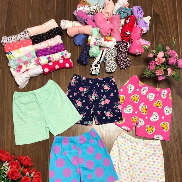 COMBO 10 quần đũi bé carter