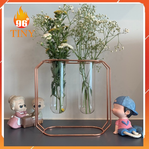 Lọ hoa thủy tinh trang trí để bàn, cắm hoa, trồng cây thủy sinh, sáng tạo không gian xanh, phong cách sang trọng