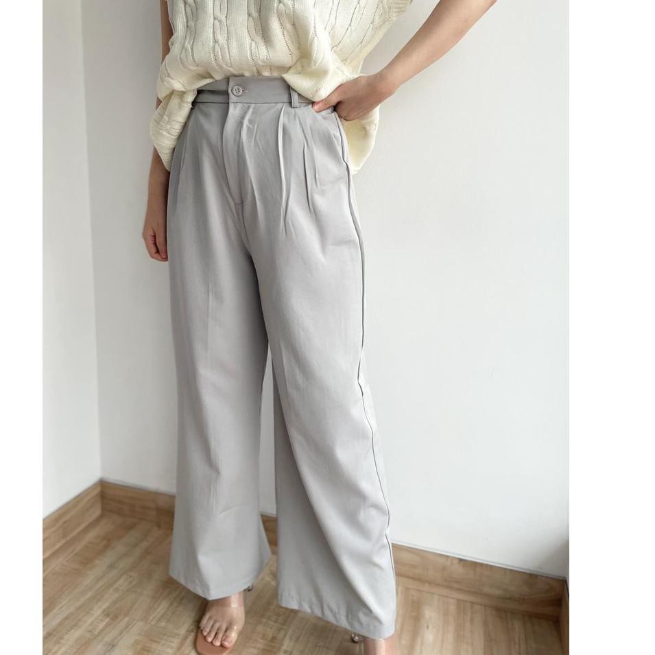 Quần Culotte Lưng Cao 5.5 Pluffyschoice Fiona Thời Trang Cho Nữ