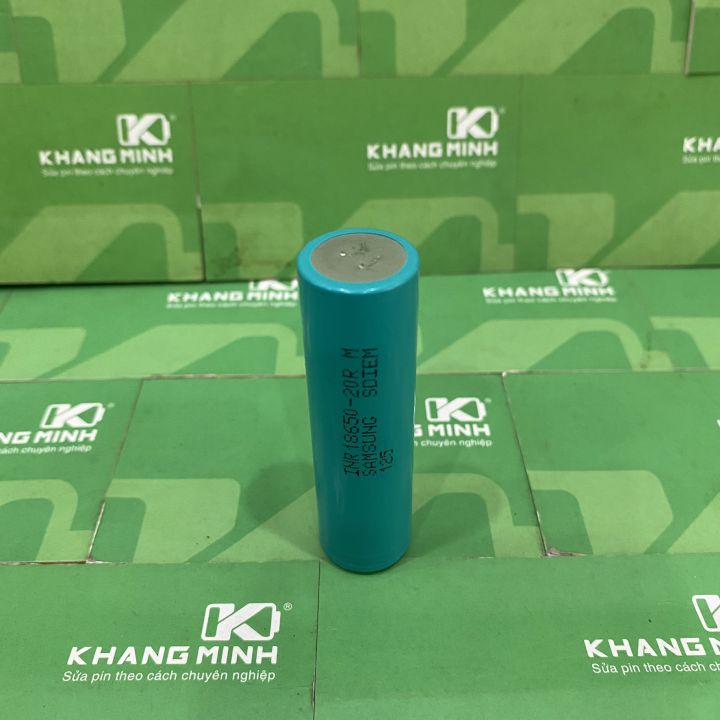 Pin Samsung 20R tháo khối , 2000mAh - xả 20A , mã INR18650-20R, chuyên máy công cụ và xe điện