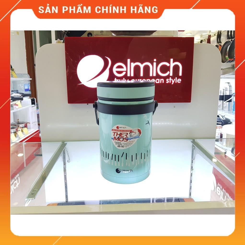 Hộp cơm đựng thức ăn Elmich 1,5L 7284 ( Thiết kế 3 ngăn) - Nhập khẩu Séc 100%