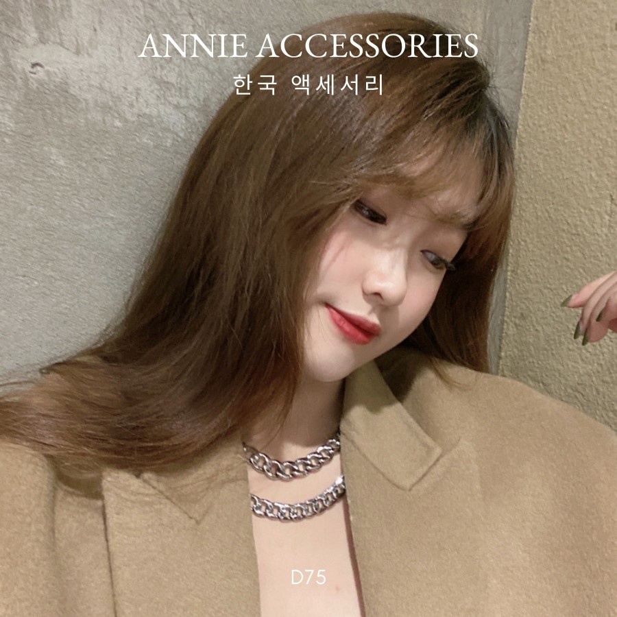 Dây chuyền mắt xích unisex dành cho nam nữ ANNIE - D75