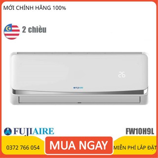 Điều hòa Fujiaire 9.000BTU FW10H9L 2 chiều Wifi