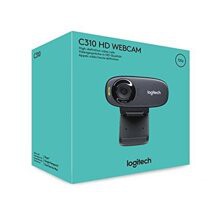 Webcam Logitech C310 Full HD, Tích hợp Micro, Góc rộng 60 độ, Chống ngược sáng, Nhận diện khuôn mặt