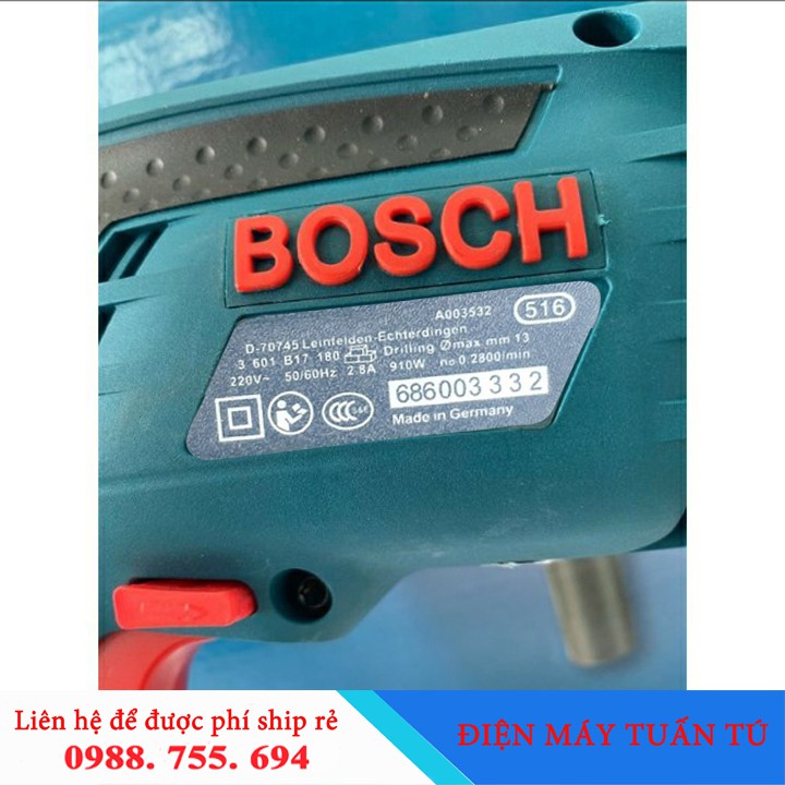 Máy khoan bê tông Đức - Máy khoan Bos đầu 13mm - Máy khoan bosch 13RE Đức