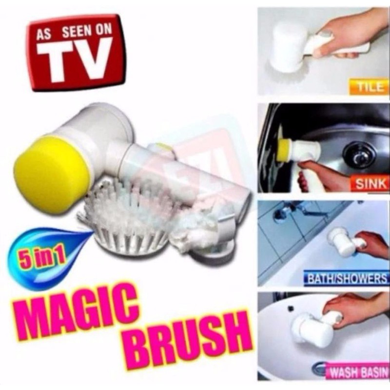 Máy vệ sinh làm sạch vết bẩn 5 trong 1 Magic Brush