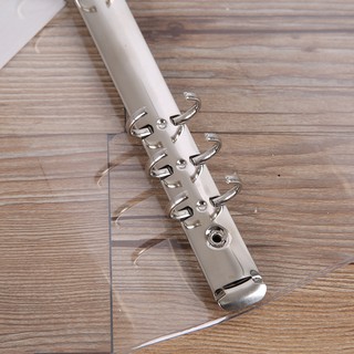 Bìa sổ còng plastic trong A5/A6/A7