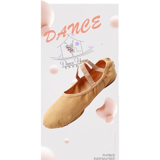 Giày Múa Ballet Chất Thun / GB02
