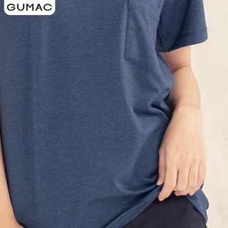 Áo thun cổ tim túi đắp ATA10100 GUMAC