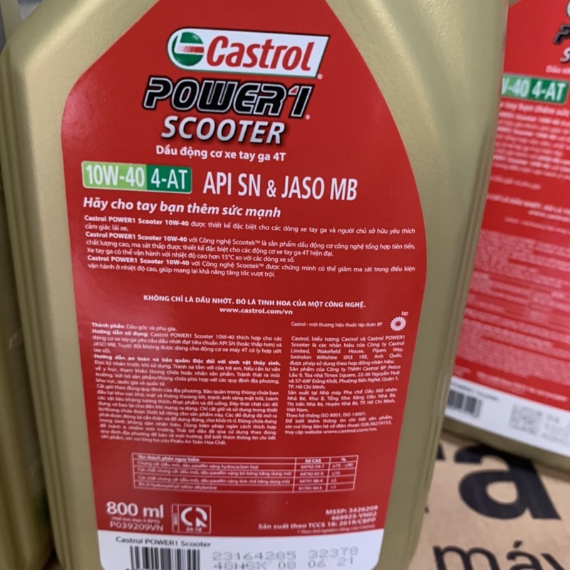 Dầu nhớt động cơ Castrol Power 1