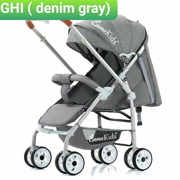 [Mã MKBC245 giảm 8% đơn 400K] EMMA KIDS- Xe đẩy 2 chiều