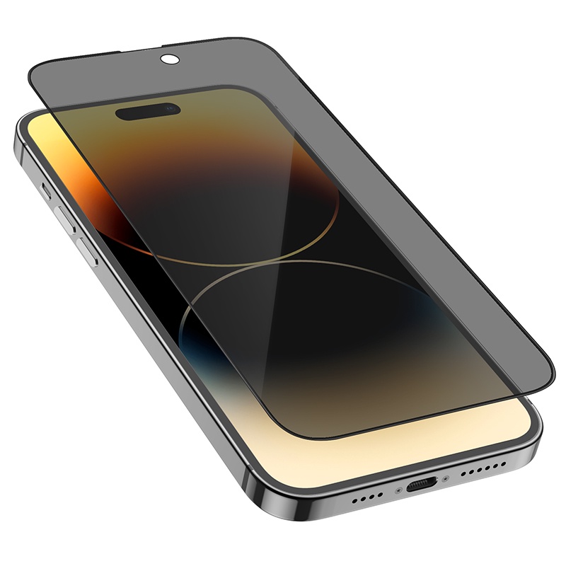 Kính Cường Lực HOCO A12 Pro 14 Pro Max 14 14 Pro Chống Nhìn Trộm Bảo Vệ Màn Hình