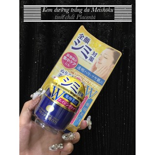 Kem dưỡng Meishoku whitening essence cream Placenta Nhật Bản