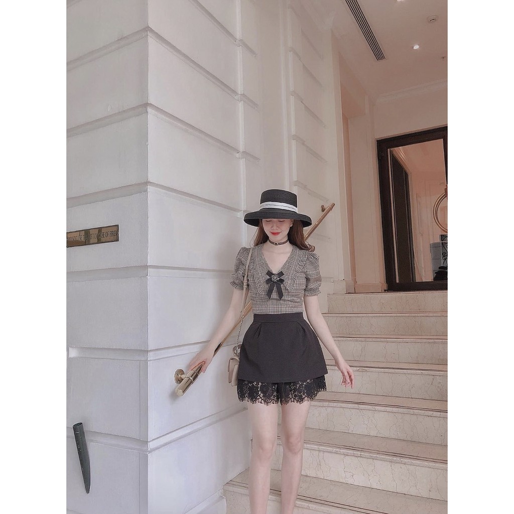 ÁO THIẾT KẾ KÈM TAG NƠ