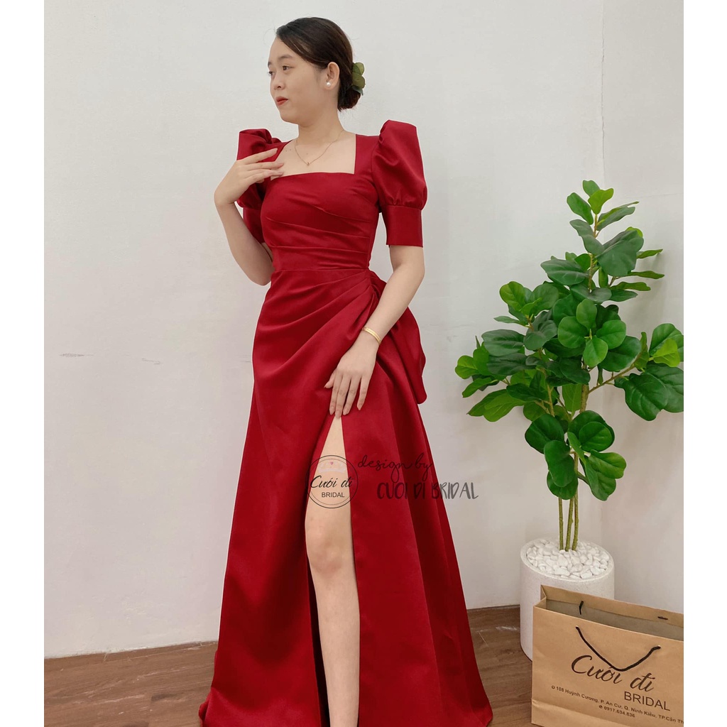 Váy cưới, Đầm thiết kế, Váy cưới đi bàn CD188  - Cưới đi bridal