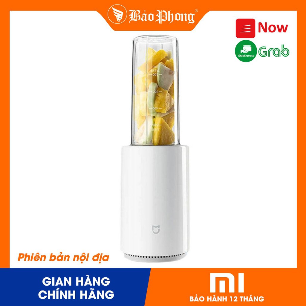 Máy xay sinh tố XIAOMI Mijia Food process pinlo mini portable blender MJLLJ01PL thực phẩm hoa quả gia đình mini nhỏ gọn