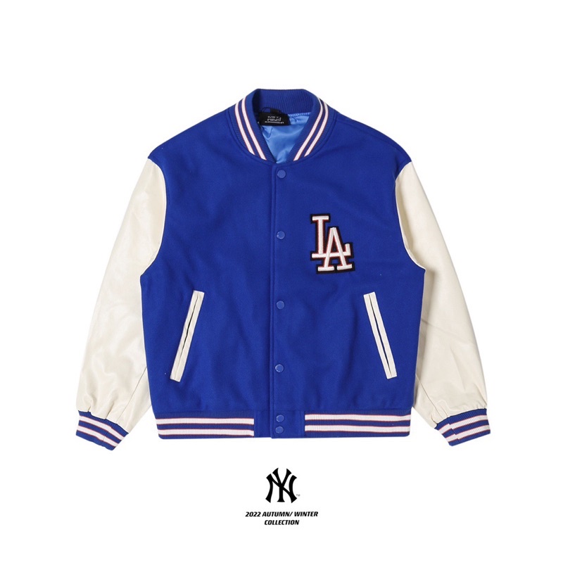 Varsity Jacket MLB LA - Áo khoác phong cách nam, nữ