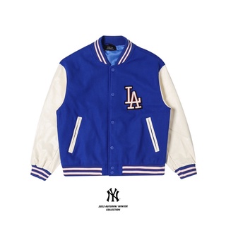  Varsity Jacket MLB LA - Áo khoác phong cách nam nữ 