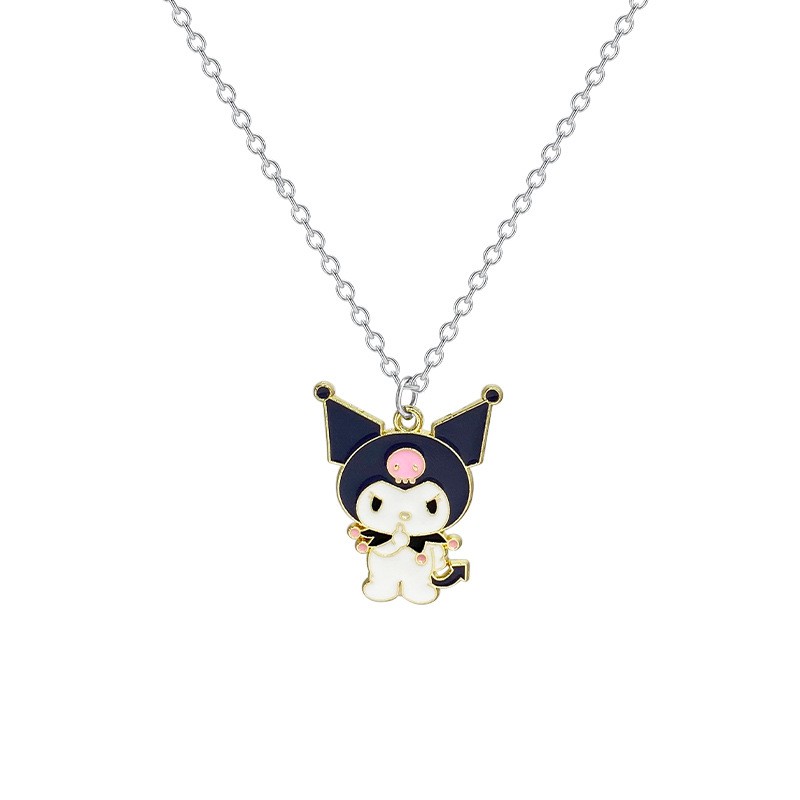 Vòng Cổ Daixi Mặt Hình Nhân Vật Hoạt Hình Kuromi Melody Dễ Thương