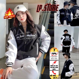 Áo Khoác Dù Nam Nữ Unisex - Áo Khoác Bomber MIACK Phối Màu Siêu Hot - LP.STORE