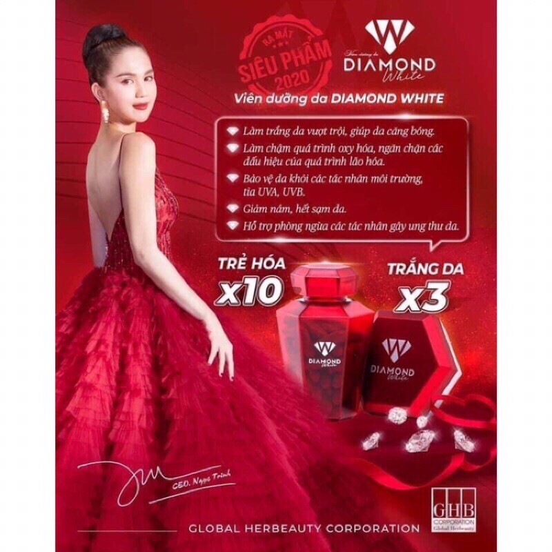 [CHÍNH HÃNG- KHUYẾN MẠI ] MUA 3 TẶNG 1 - Viên uống trắng da Beauty Diamond White [FREESHIP] | BigBuy360 - bigbuy360.vn
