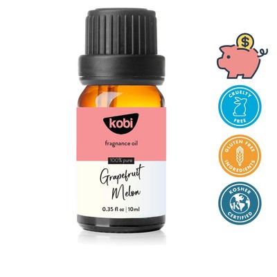 Tinh dầu thơm Kobi Grapefruit and Melon chuyên dùng làm nến thơm cao cấp - 10ml