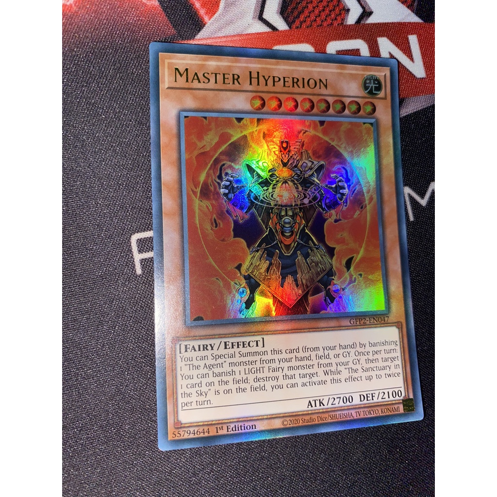 Master Hyperion - GFP2-EN047 - Ultra Rare 1st Edition