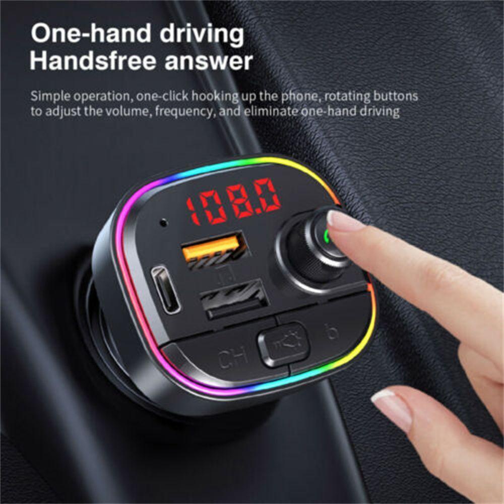 Bộ SạC Nhanh BTLIMER Bluetooth FM Đa Năng 2 CổNg USB TiệN DụNg