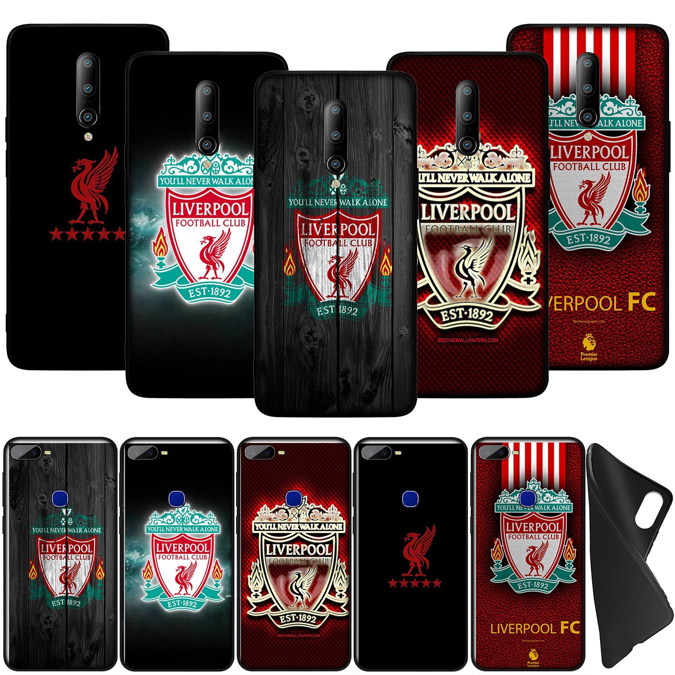 Ốp điện thoại mềm hình logo Liverpool màu đỏ cho OPPO F11 Pro A9 A8 A31 A12 A37 A5s A7 AX5s AX7 A3s A5 Neo 9