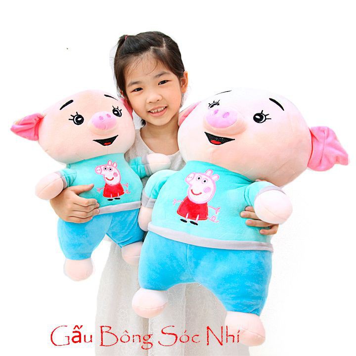 Gấu bông heo cười cỡ lớn 60cm