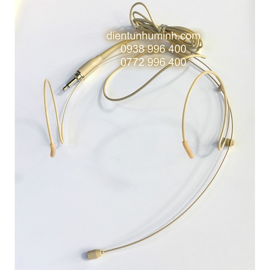 Mic đeo tai hạt gạo - Mic đeo tai màu trắng răng ngoài